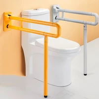 folding toilet shower handle stainless steel handicap bathroom handrail elderly supports asistencia mayores home furniture