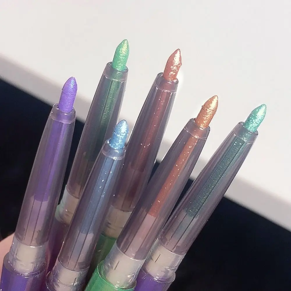 

Brighten Cosmetics Women Eyeshadow Stick Diamond Eyes Pencil Face Highlight Pen Glitter Eyeshadow Pen Lying Silkworm Pencil