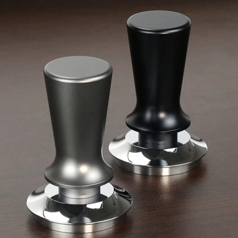 

51mm 53mm 58mm Espresso Tamper Barista Coffee Tamper with Calibrated Spring Loaded Stainless Steel Tampers