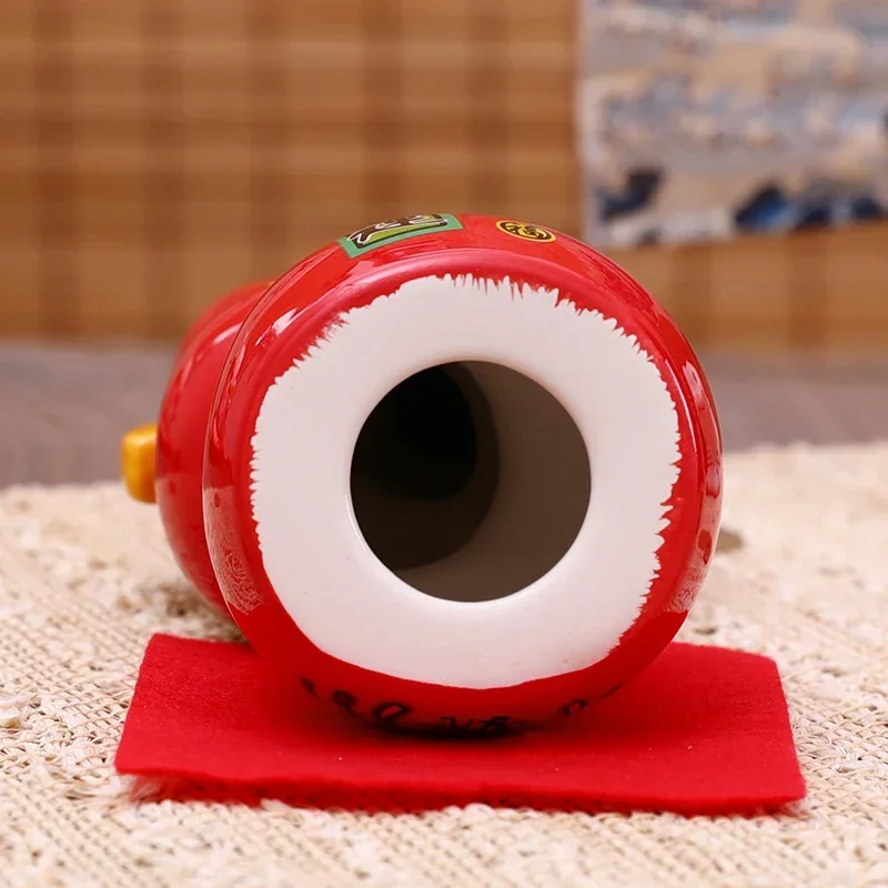 22 см керамическая башня Дармамы японский фарфор Maneki Neko Lucky Cat Коллекционная