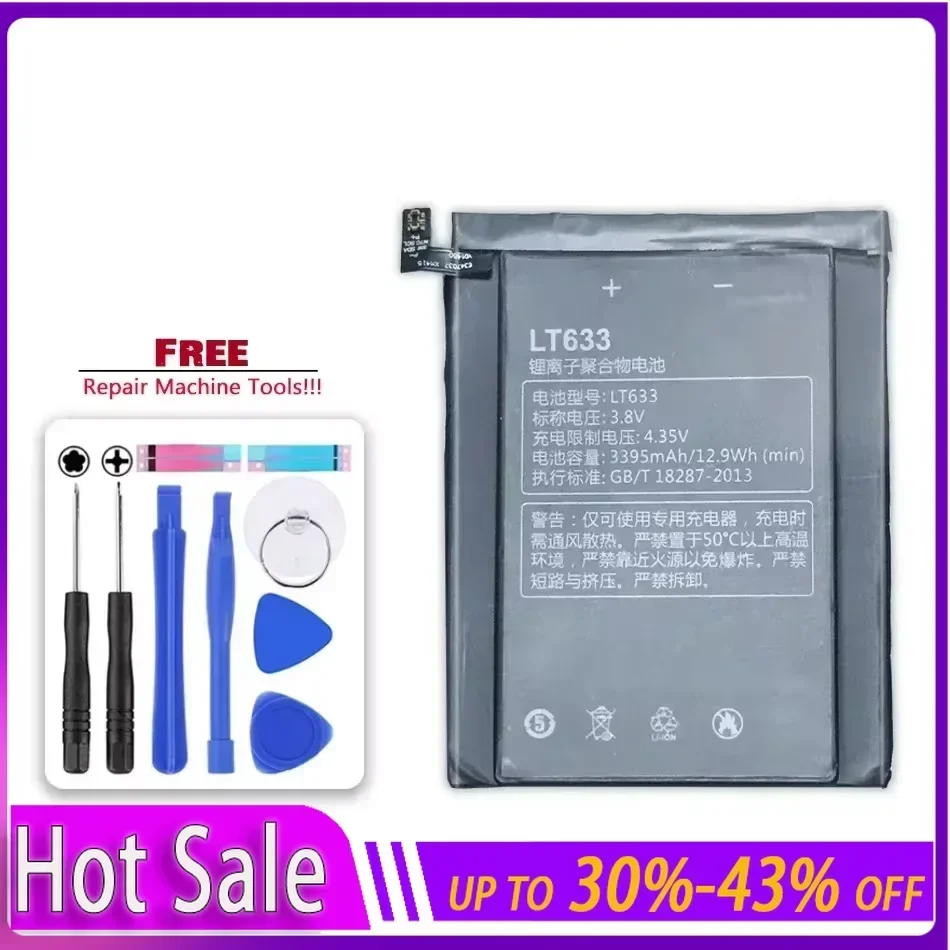 LT633 для телефона LeEco Letv Le Max MX1 X900 3400 мАч Сменный аккумулятор мобильного Phone