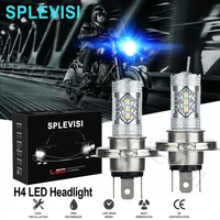 2x 80w ice blue motorcycle led headlight hi low beam for indian chief dark horse 2010 2011 2012 2013 2016 2017 2018