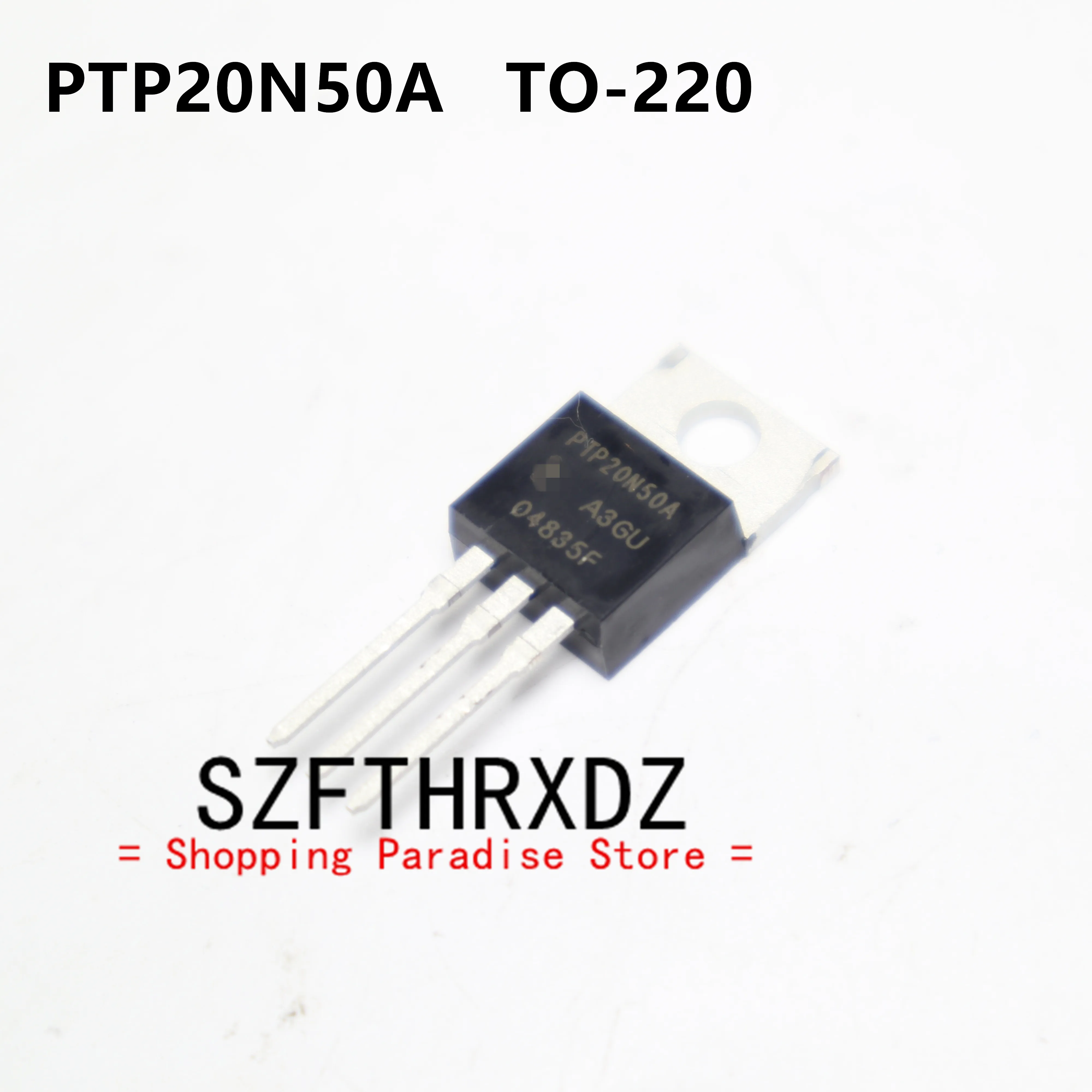 

SZFTHRXDZ 10 шт. 100% новый импортный оригинальный PTP20N50A TO-220 полевой эффект МОП трубка 20A 500V