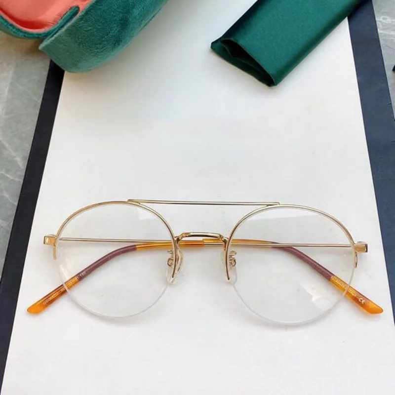 

NEW 2021 Women Men Prescription g0682O Optical Round Frame Original Brand Glasses Mujer Gafas Eyeglasses Eyewear Lentes Oculos