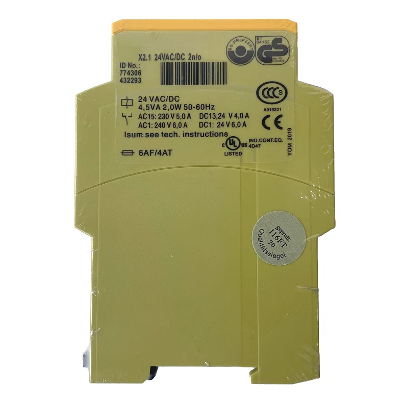 Совершенно новый для пильза 774306 PNOZ X2.1 24 В переменного/постоянного тока Модуль
