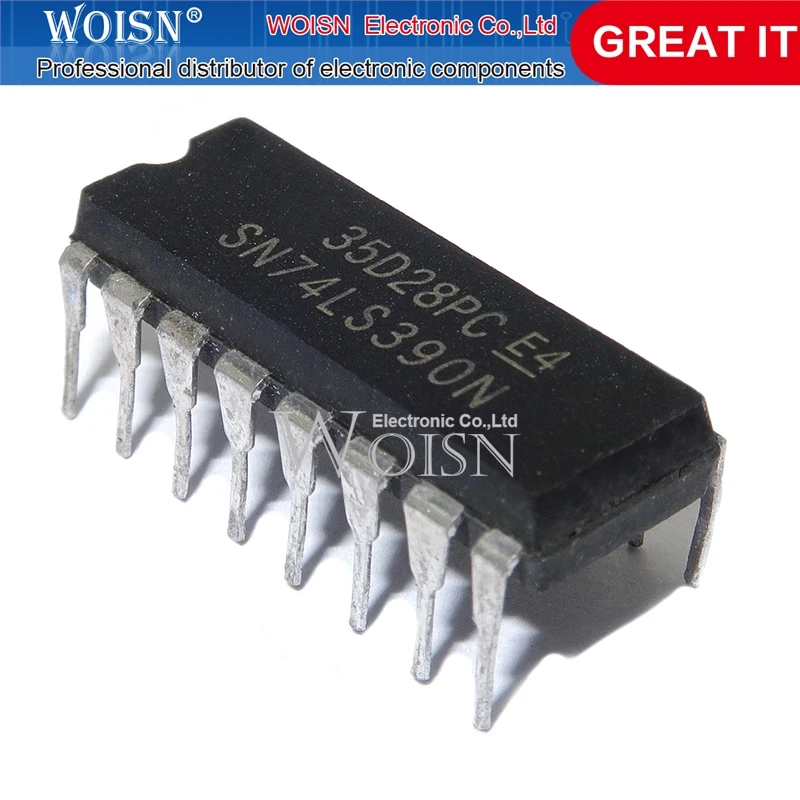 10 шт. SN74LS390N 74LS390 DIP-16