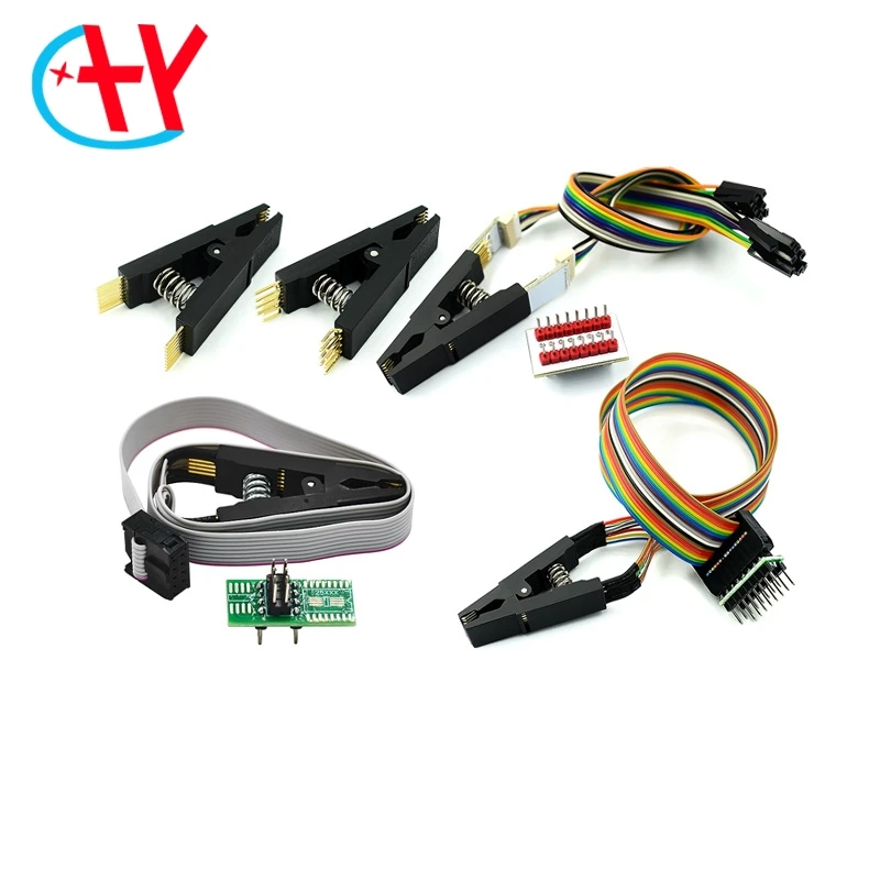 Зажим для тестирования программатора SOP16 SOP SOIC 16soic16 Pin IC тестовый зажим К DIP8
