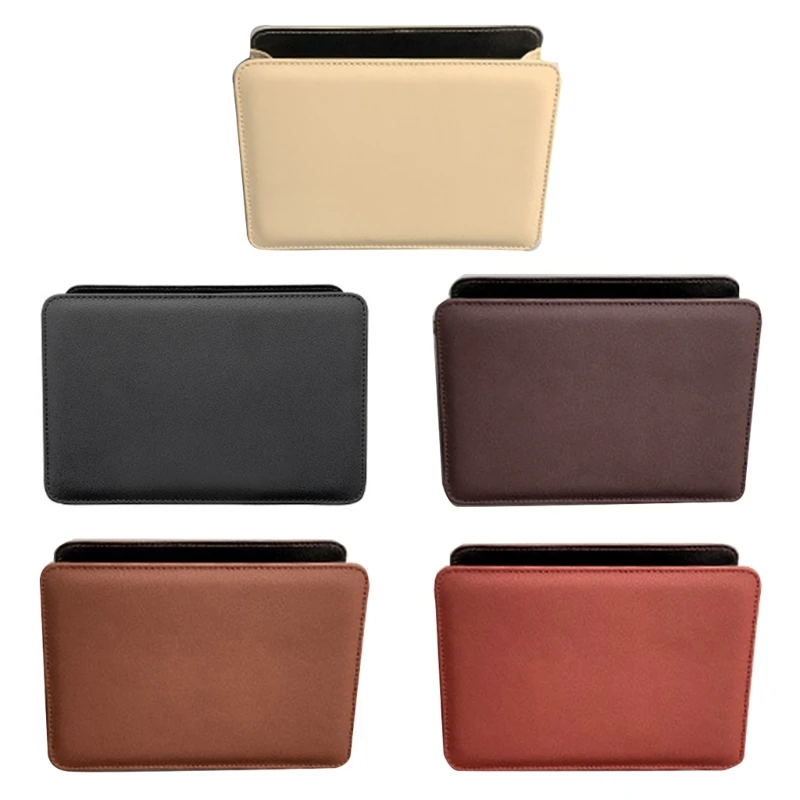 

Автомобильный мусорный бак портативный прочный складной подвесной ведро для хранения кожаный мусорный бак AOS