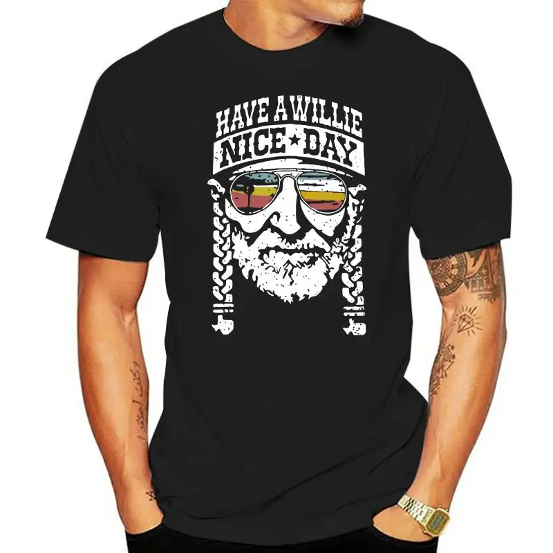 

Have A Willie Nice Day Tee Short Sleeve Black T-Shirt Size S-3Xl 2022 Fashion Short Sleeve Black Men Custom Made T Shirts
