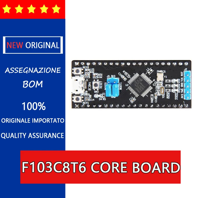 

Материнская плата F103C8T6 core STM32F103C8T6 core, макетная плата 72M, основная частота ввода-вывода