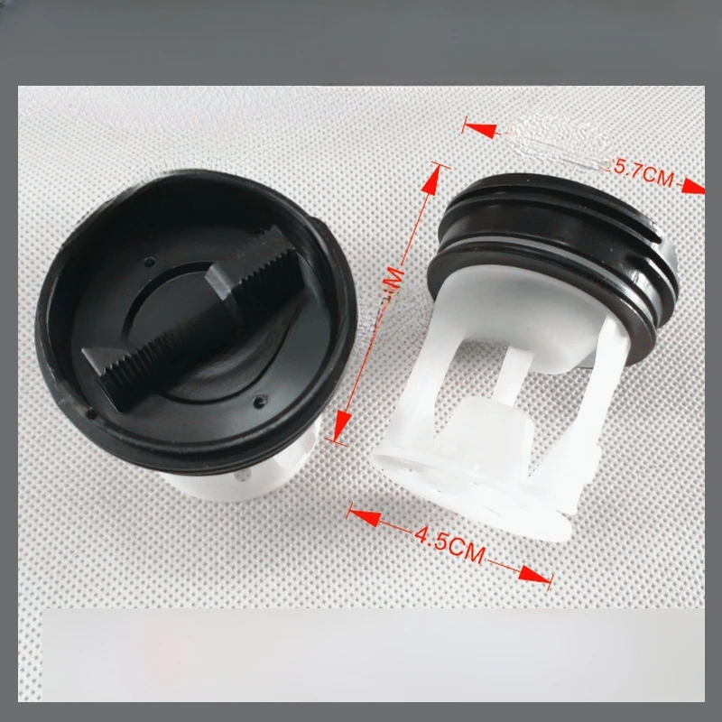 

Washing Machine Drain Pump Filter for Hisense Plastic Drain Pump Cover Filter