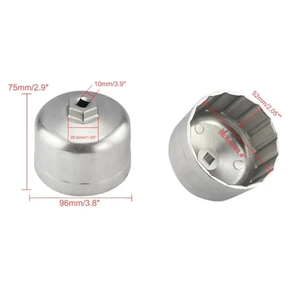Прочный 16-зубый ключ для масляного фильтра T5 алюминиевый ремонтный рукав