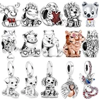 Браслет из серебра 925 пробы с бусинами для Pandora 3 мм