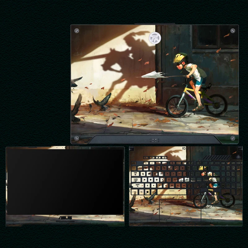 

Чехол для ноутбука ASUS TUF Gaming F15/A15 FX507VV FA507XV FA507NU FA617 на заказ блокнот с принтом PVC