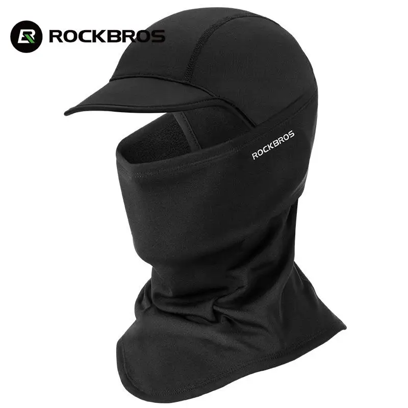 

ROCKBROS 2023 Новое поступление зимняя утепленная ветрозащитная Лыжная теплая маска на голову с флисовой подкладкой и бархатным ремнем