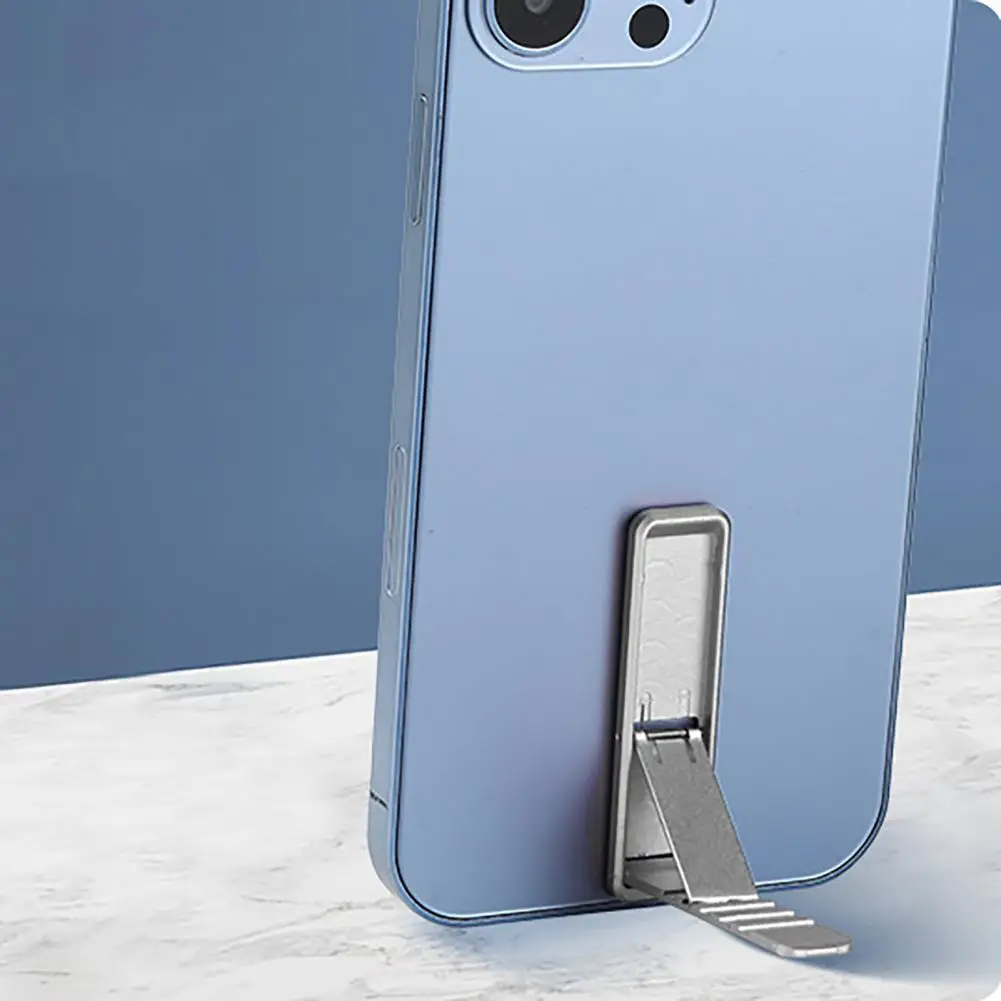 

Phone Holder Adjustable Portable Stand Universal Mini Ultra-thin Aluminum Alloy Cell Phone for Watching TV