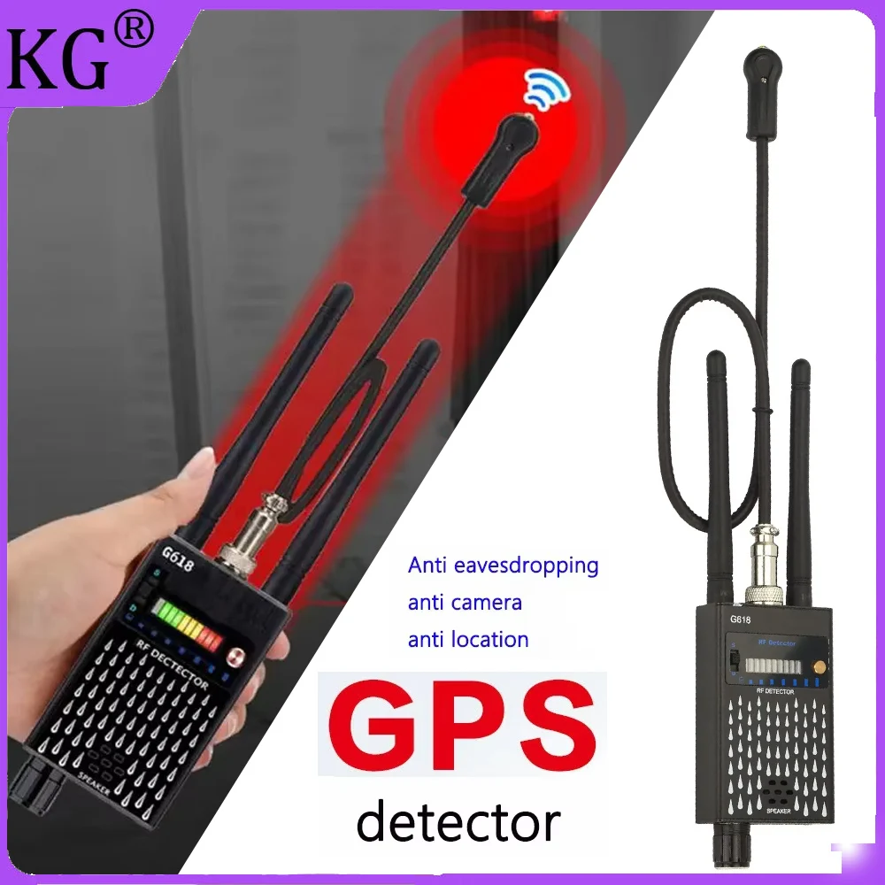 Фото Высокочувствительный антишпионский GPS-трекер, детектор Wi-Fi-камер, детектор радиочастотных сигналов, сканер для обнаружения шпионских устройств и GPS-трекеров. №1