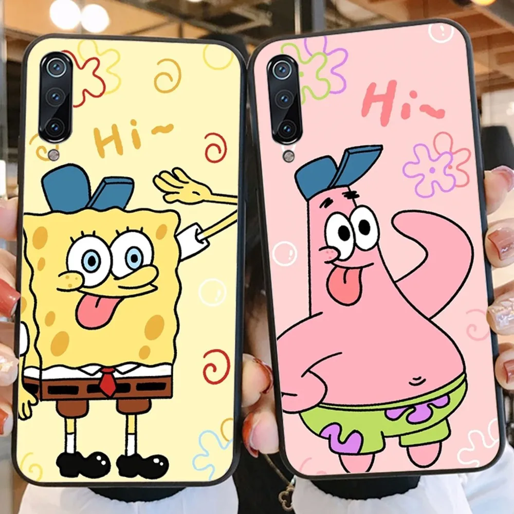 

Sponge Best Friend Phone Case For Redmi 5 6 7 8 9 10 plus pro 6 7 8 9 A GO K20 K30 K40 pro plus F3 Fundas