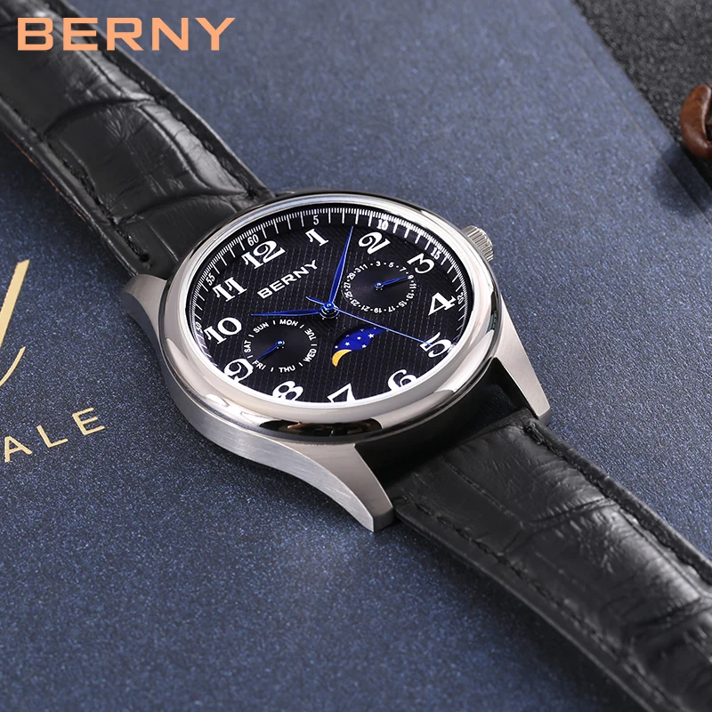 Couple Quartz Watch Waterproof Genuine Leather Strap Day Date Calendar Watches Пара смотреть Reloj de pareja Valentine's Day