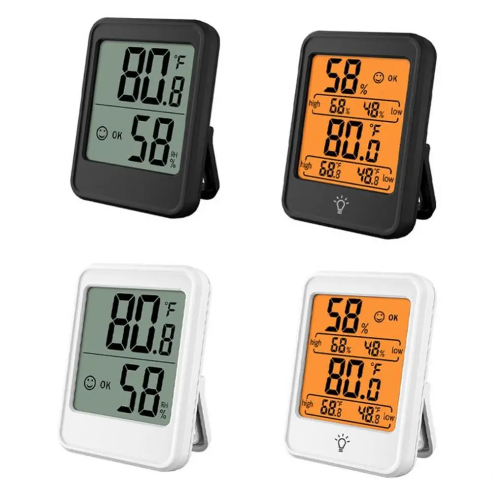 digital lcd indoor convenient temperature sensor humidity meter room electronic thermometer hygrometer gauge for home free global shipping