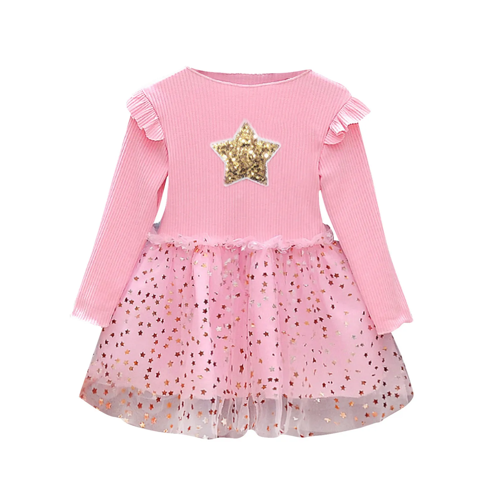 

Pageant Lace Dress Kids Dress Vintage Party Dress Sleeve Tulle Girls Baby Girls Long Princess Girls Modern Dresses for Girls