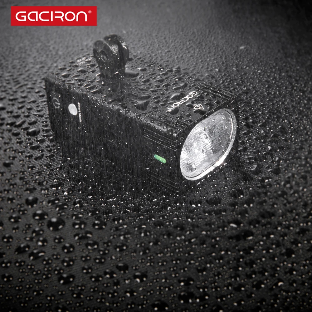 Фара велосипедная Gaciron V7D 4000 лм светодиодный через USB IPX6 |