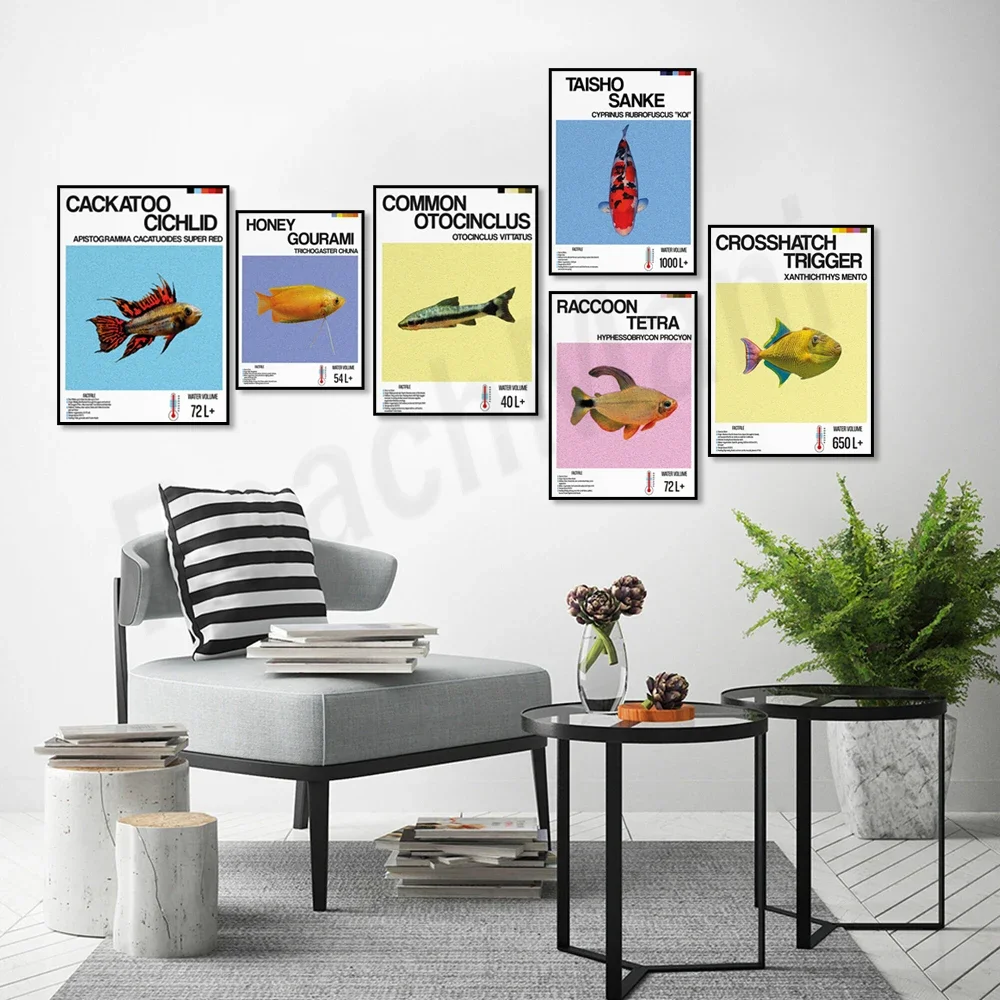 Декоративная рыба Рыба-триггер Crosshair Рыба Тетра Тайшо Отоцинклю Рыба-медовые