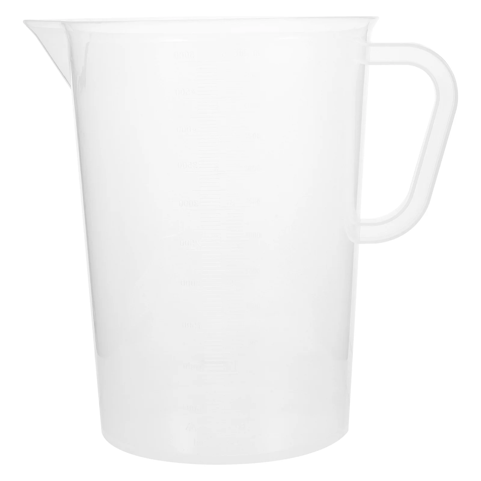 

5000 Ml Measuring Cup Kitchen Baking Tools Practical Jug Cold Water Bottle Cups Plastic