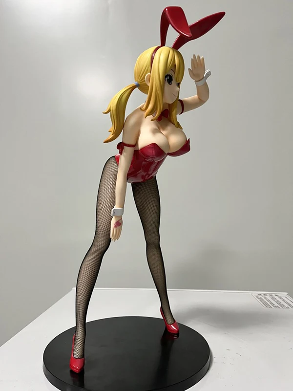 41cm FREEing Fairy Tail Lucy Heartfilia Bunny Girl Anime Figure B-STYLE Erza Scarlet Sexy Action Adult Model Doll Toys |