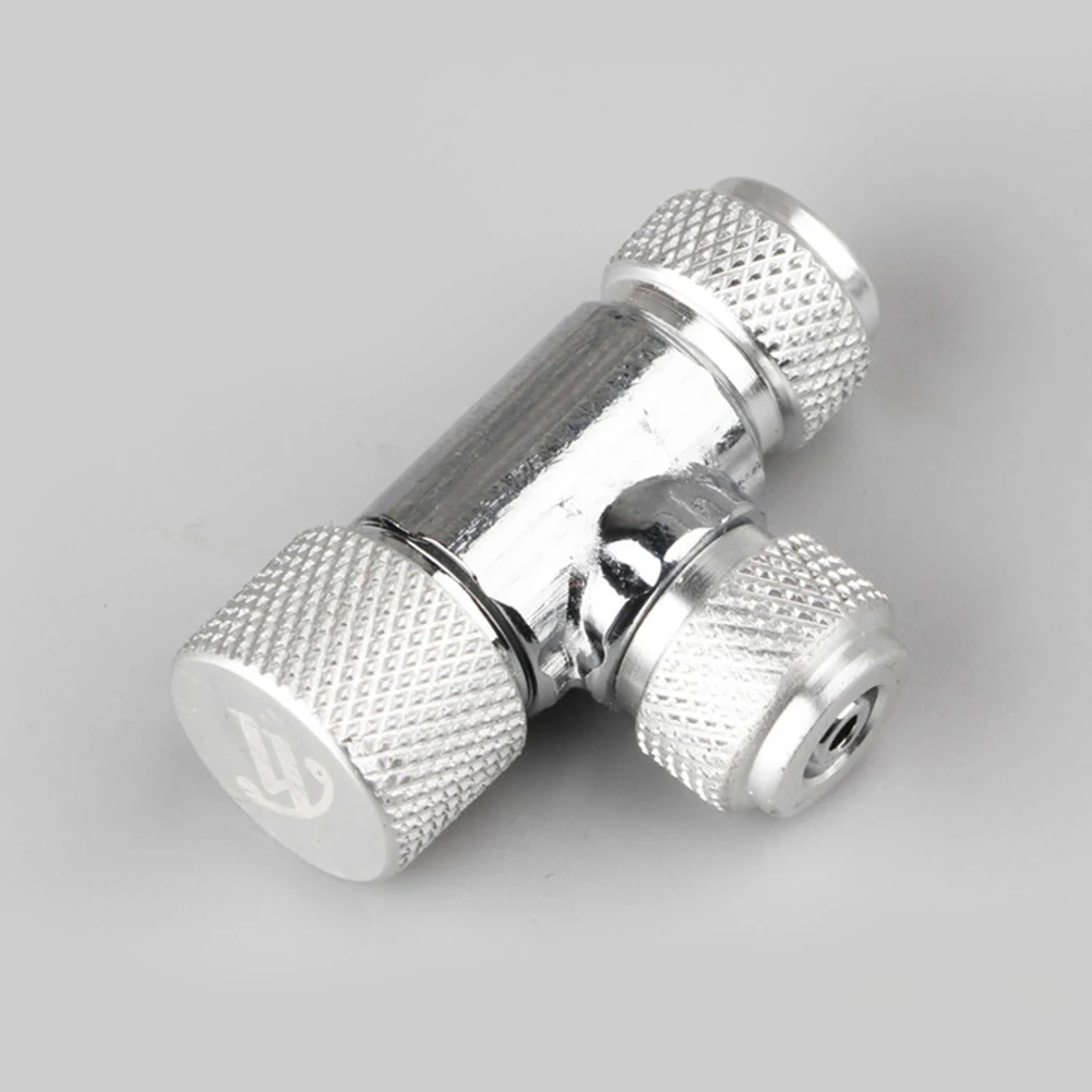 

DIY Dual Head CO2 Regulator Diffuser Fish Tank Adjustment Aquarium Durable Counter Bubble Valve Accessory Air Pump Small