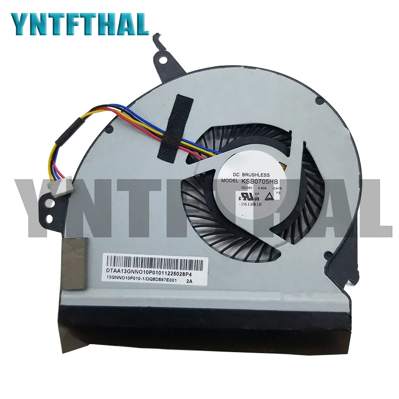 Кулер для ноутбука, вентилятор охлаждения процессора X501 X501A, вентилятор для процессора, 5 в постоянного тока, 4-проводной вентилятор охлаждения Кулер для ноутбука, вентилятор охлаждения процессора X501 X501A, вентилятор для процессора, 5 в постоянного тока, 4-проводной вентилятор охлаждения