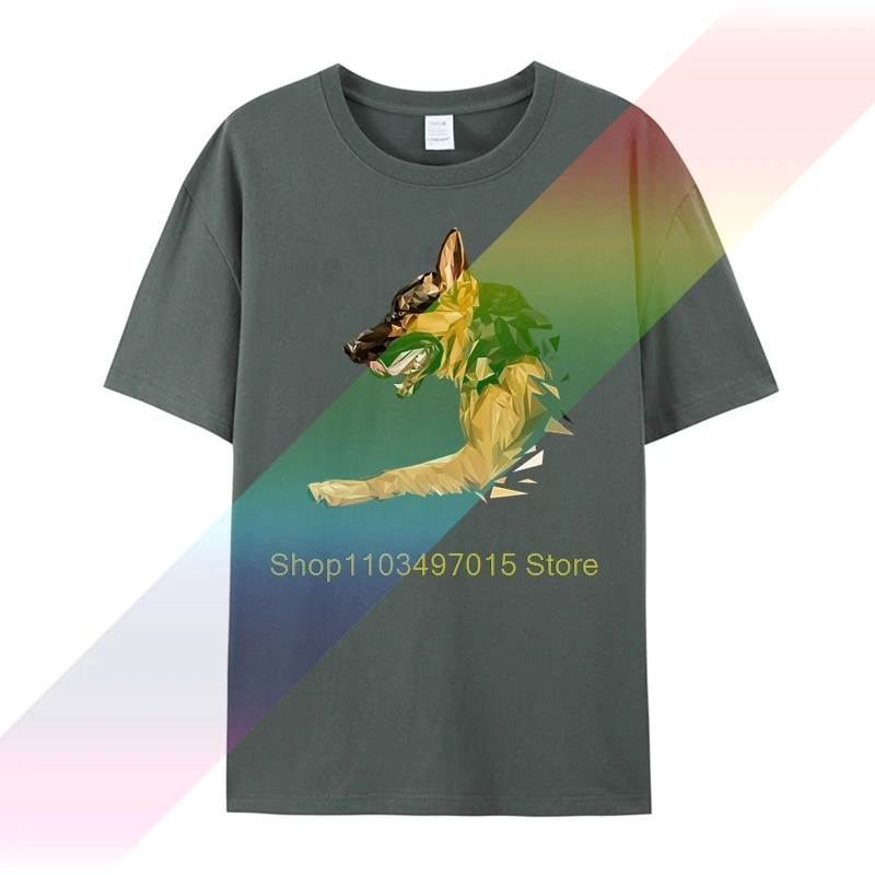 Футболка с изображением немецкой овчарки