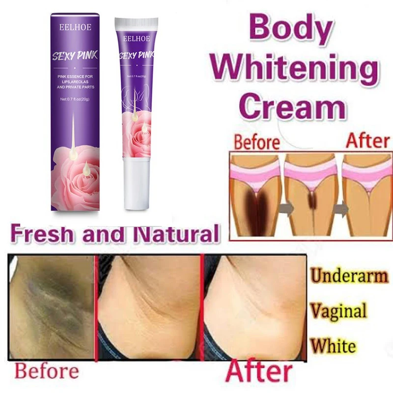 

Intimate Area Tender Red Essence Lip Underarm Knee Butt Dullness Remove Melanin Body Whitening Cream Facial Beauty Care