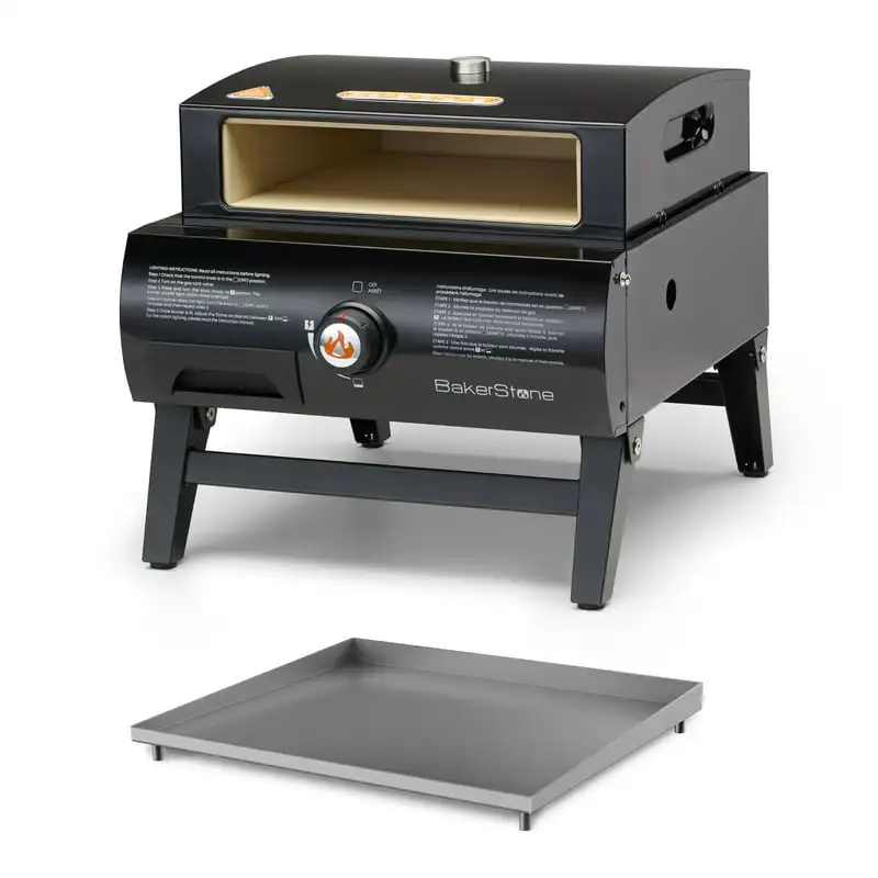 

Series Portable Gas Pizza Oven and Griddle Combo