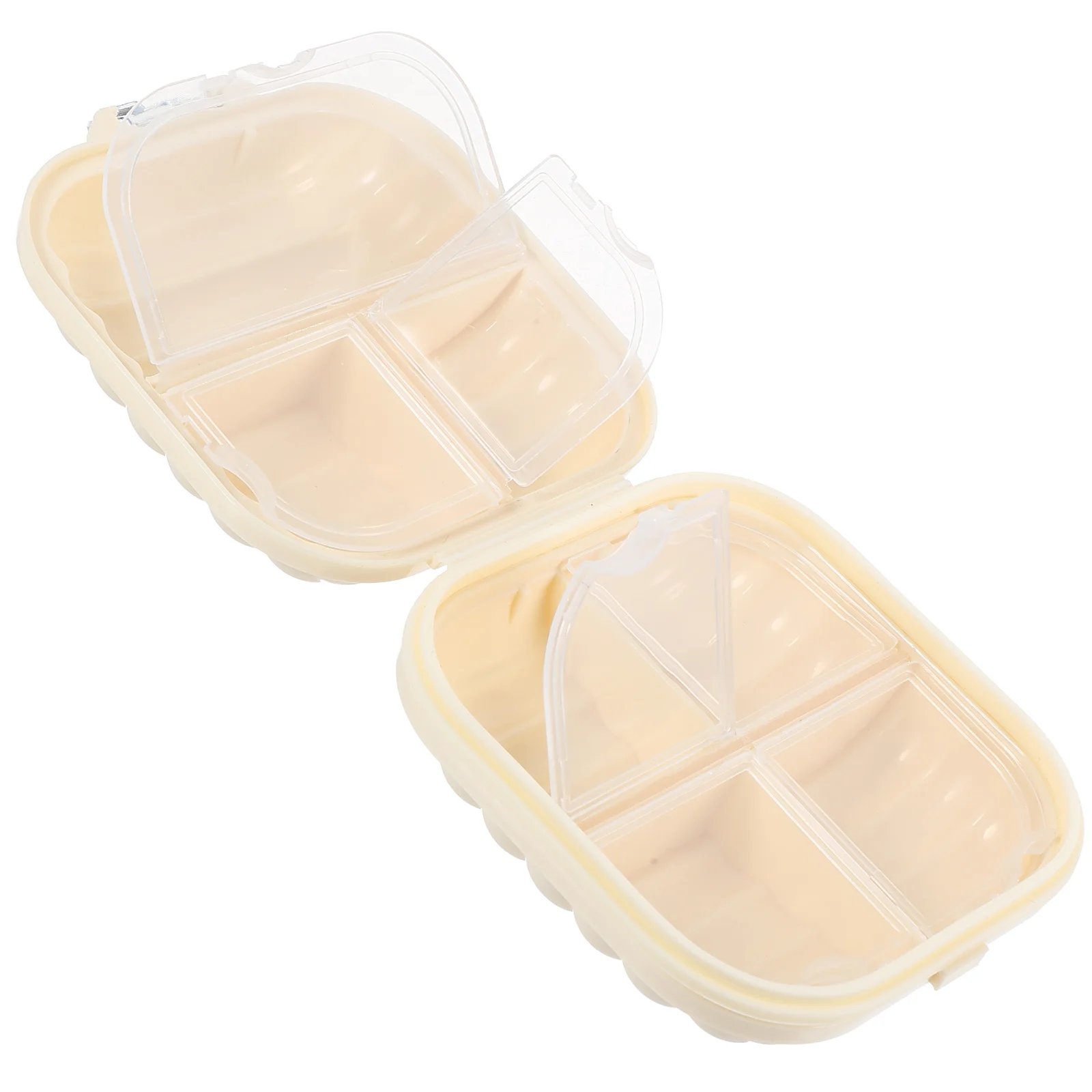 

Portable Box Multi-grid Medicine Organizer Convenient Jewelry Storage Case