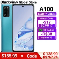 Global Version Blackview A100 6GB RAM 128GB ROM 6 67  Display Smartphone NFC Helio P70 Octa Core Mobile Phone 4680mAh Battery