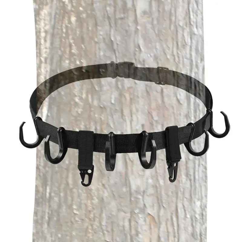 

Mens Fish Belts Webbing Tree Adjustable Hook Wade Fishing Strap Portable Camping Supplies With 2kg Bearing Load Outdoor Reusable