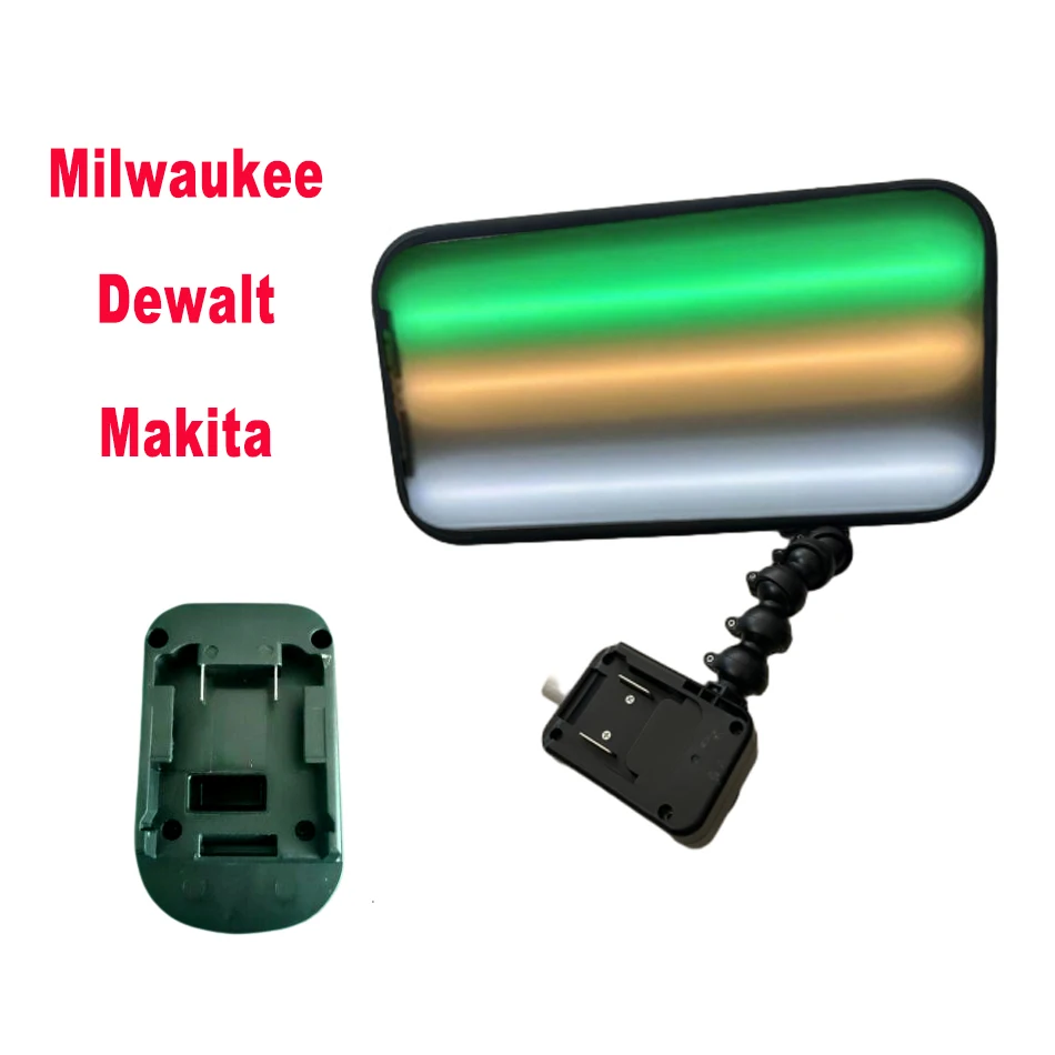 

Портативная беспроводная 9 светодиодных лент 18 В, лампа для ремонта вмятин автомобиля, без зарядного устройства, беспроводная лампа для вмятин