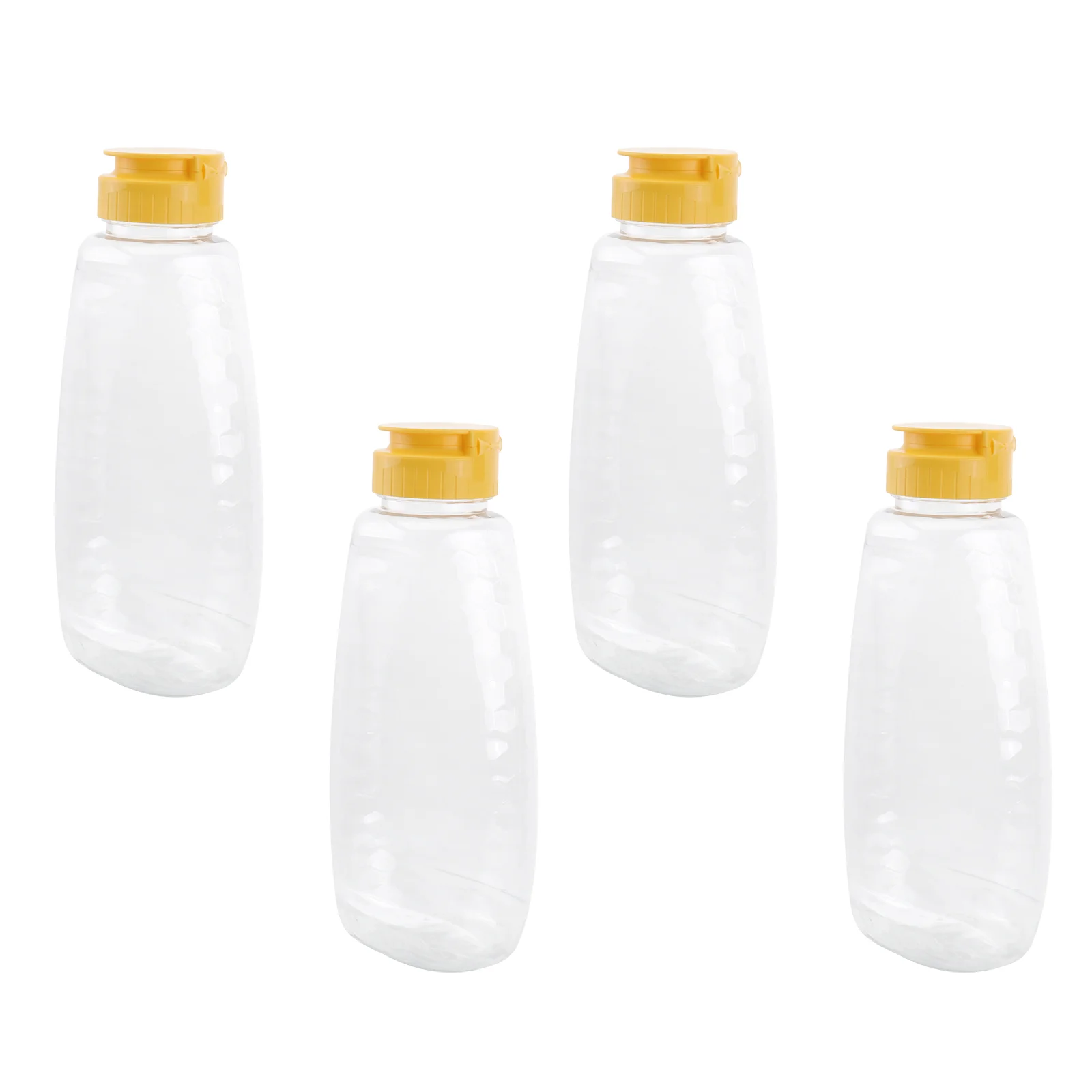 

Honey Bottle Bottles Squeeze Dispenser Plastic Sauce Container Vinegar Containers Jar Condiment Oil Clear Dressing Salad Jam
