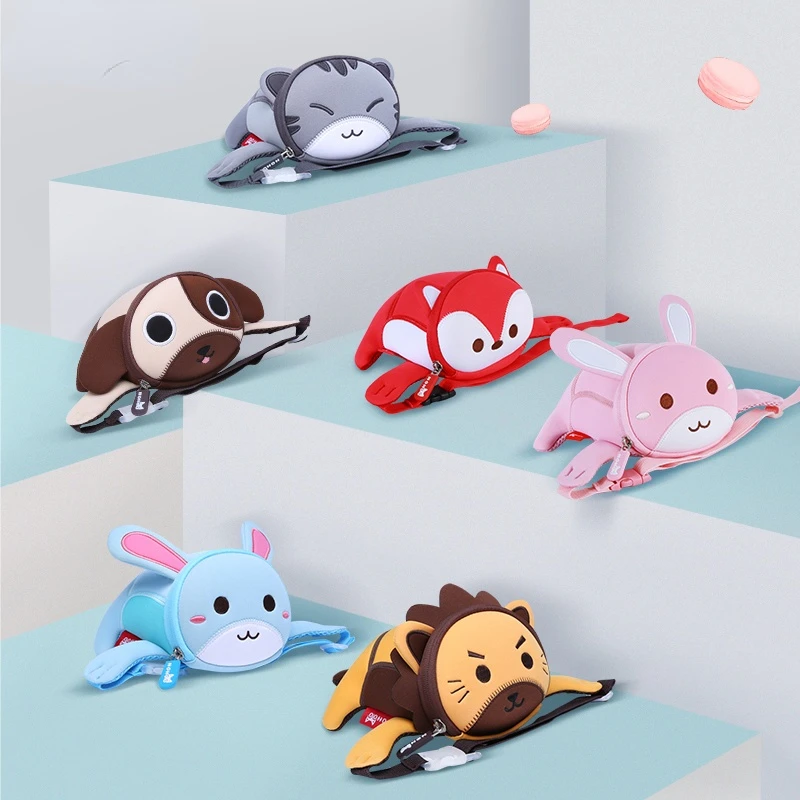 Kids Backpack Kids Bags for Girls Toddler Backpack Cute Backpack Kawaii Bag Messenger Bag Cartoon Bag Waist Bag Anti-lost Bag