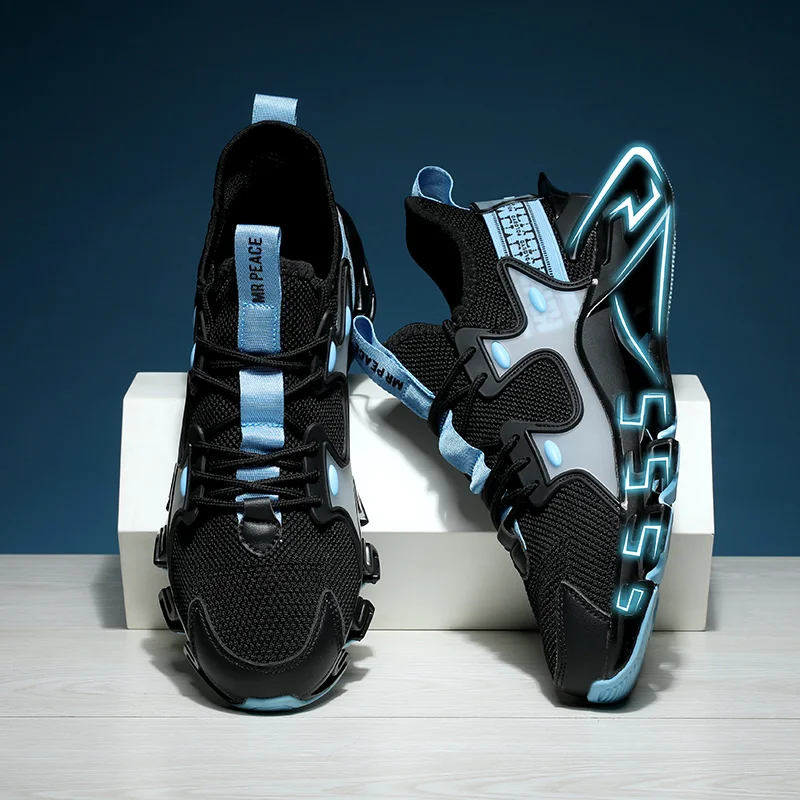 Super Cool Running Shoes Man Designer Sports and Leisure Shoe Mens Comfortable Jogging Shoes Men Non-Slip Designer Sneakers Mens