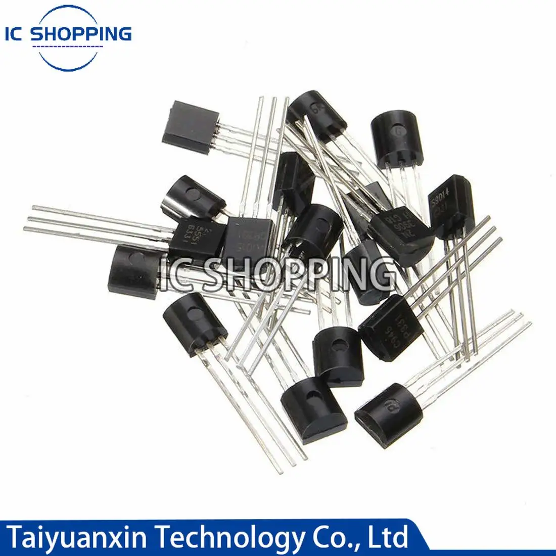 100 шт. 2N2222 2N7000 2N2907 2N5401 2N5551 S8050 S8550 S9011 S9012 S9013 S9014 S9015 2N3904 2N3906 2N5401 2N5551 S9018 TO-92