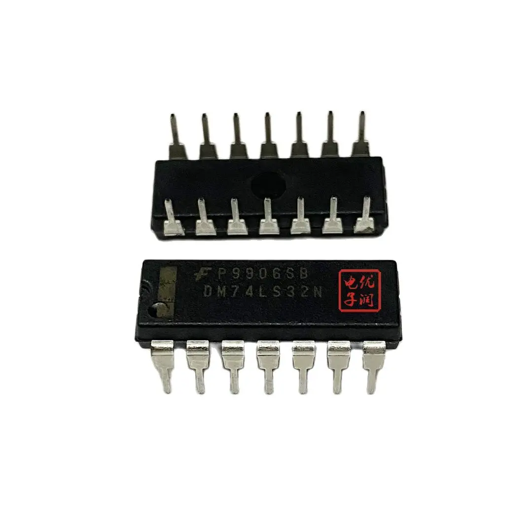 

10PCS/ DM74LS32N DM74LS32 74LS32 [New Imported Original] DIP14 2 Input 4 or Gate