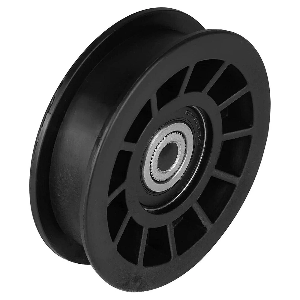 Аксессуары для автомобилей плоский направляющий шкив Husqvarna/Craftsman 1 шт. черный