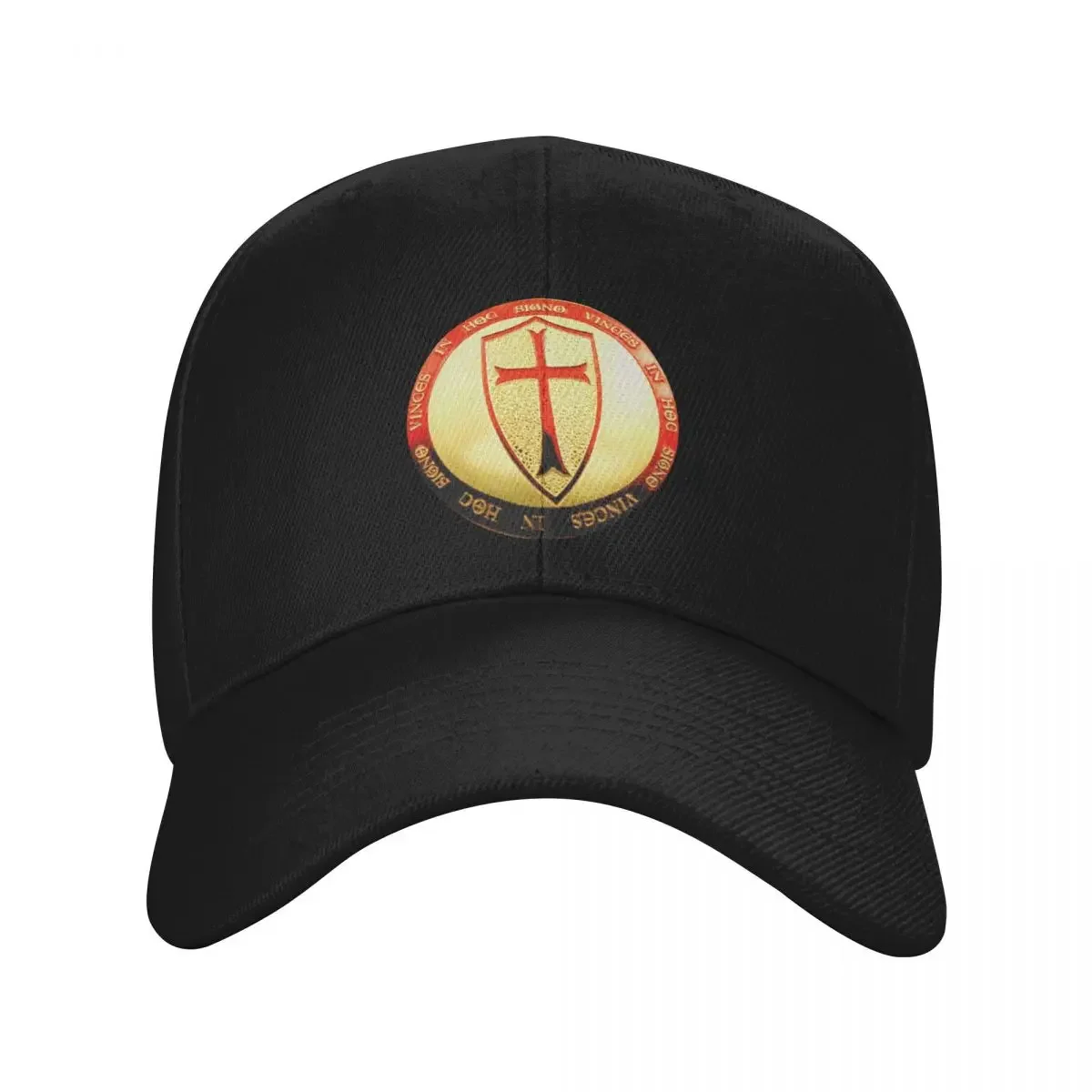 In Hoc Signo VincesIn this sign you will conquer Бейсбольная кепка Брендовая мужская Icon Зимняя шляпа