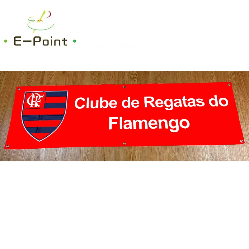 

Brazil Clube de Regatas do Flamengo Double Sided Car Banner 1.5ft*5ft (45*150cm) Size for Home Flag Indoor Outdoor Decor yhx243