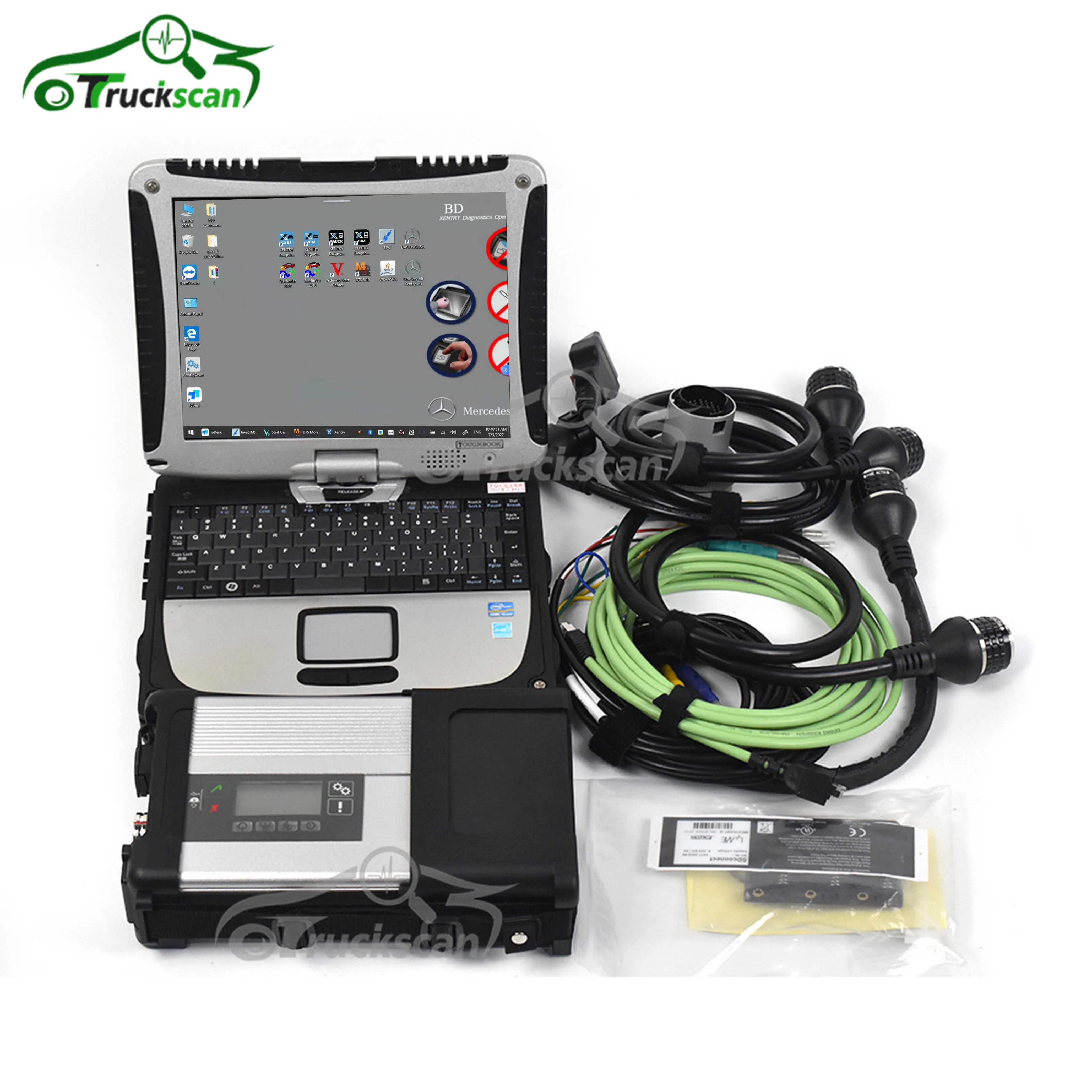 

CF19 laptop MB STAR C5 Multiplexer for Benz mb SD Connect C5 xenry das wis epc DTS truck car diagnostic PK mb c6