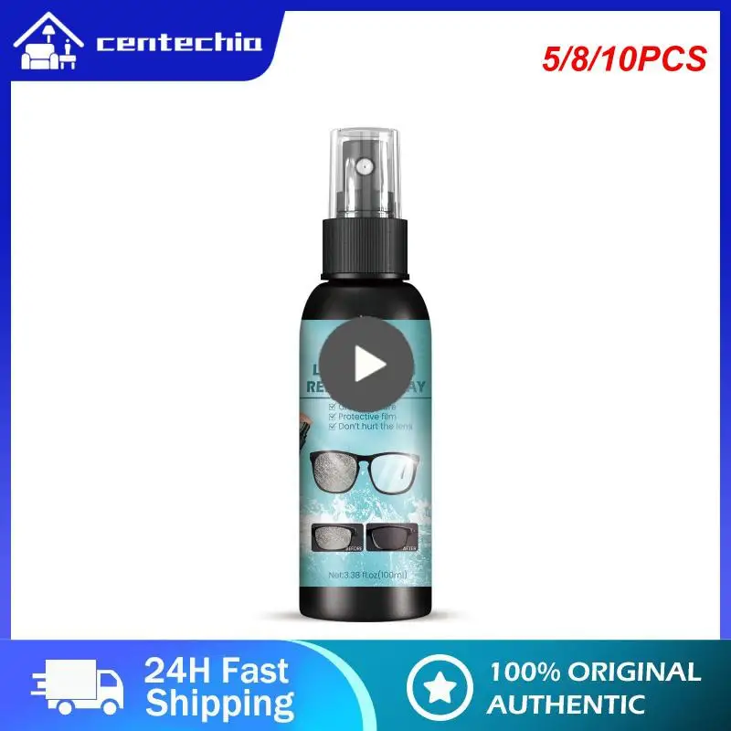 

5/8/10PCS Glasses Lens Sprayer Agent Camera Screen Sunglass Cleaning Kit 100ml Lens Cleaner Anti Misting Portable