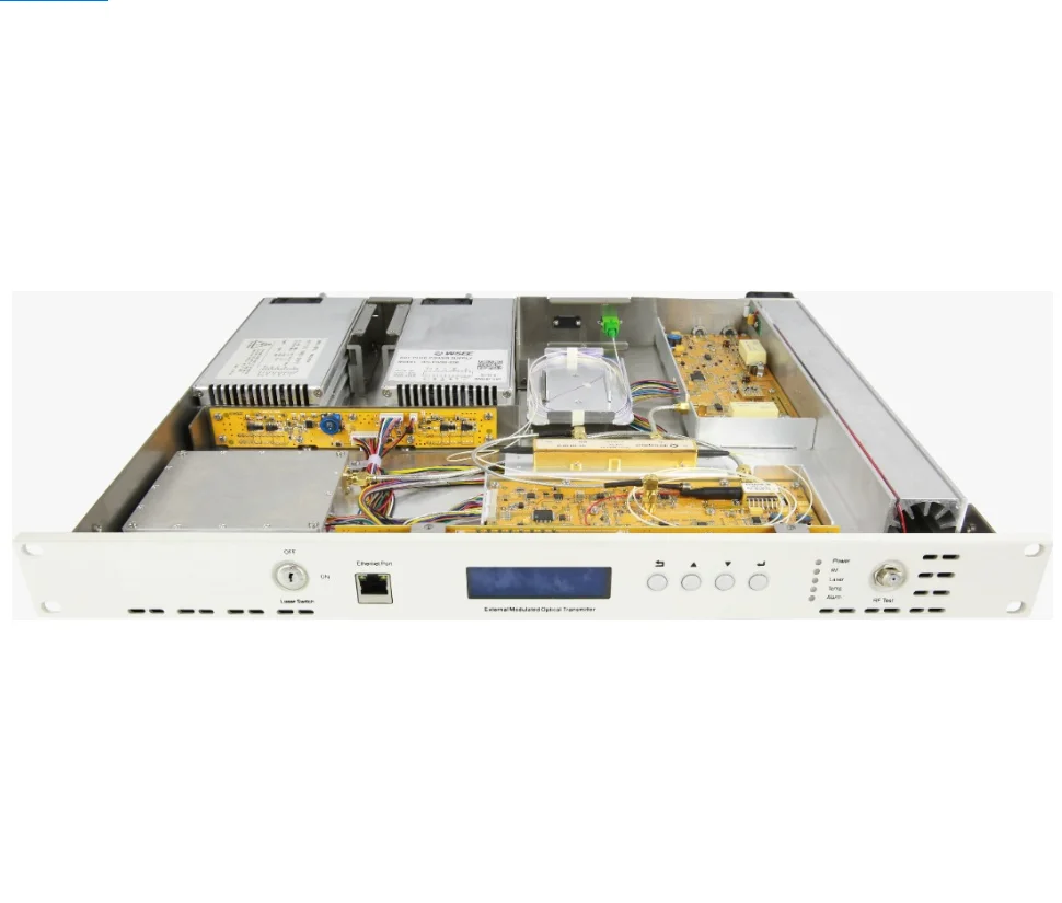 

WT1500 Series External Modulation Optical Transmit WT 1550-A 2 * 9 dBm