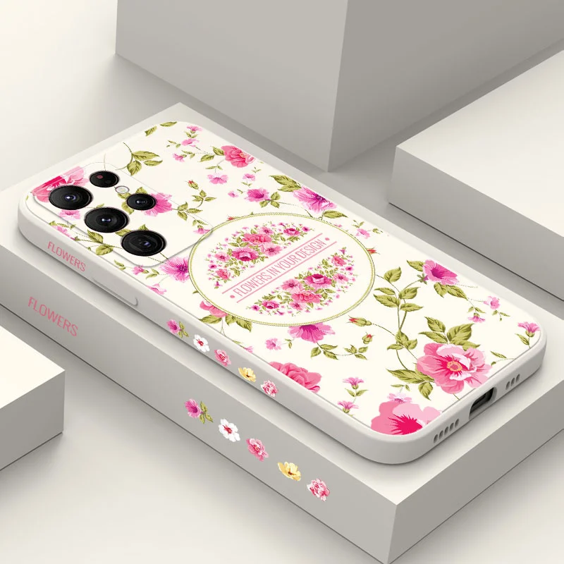 

Dream Garden Phone Case For Samsung Galaxy S22 S21 S20 Ultra Plus FE S10 S9 S10E Note 20 ultra 10 9 Plus Cover